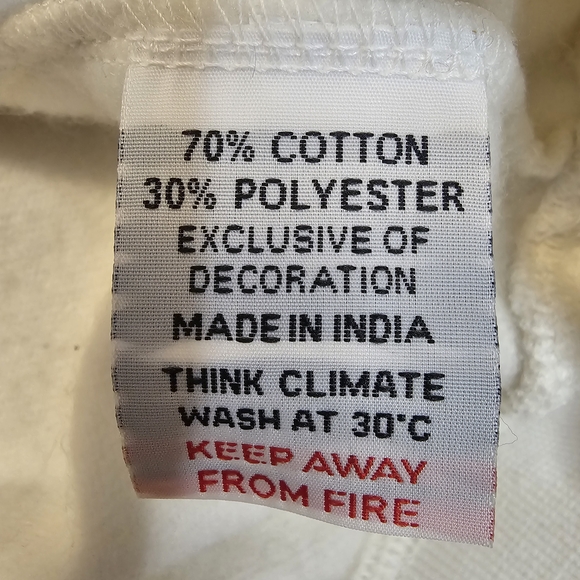 White and Green Ireland Hoodie - Picture 6 of 8